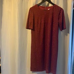 Maroon Casual Dress
